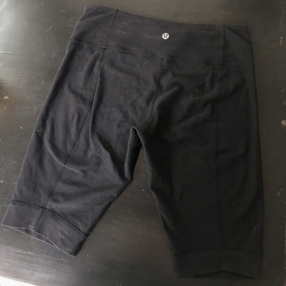 Lulu lemon cropped biker short